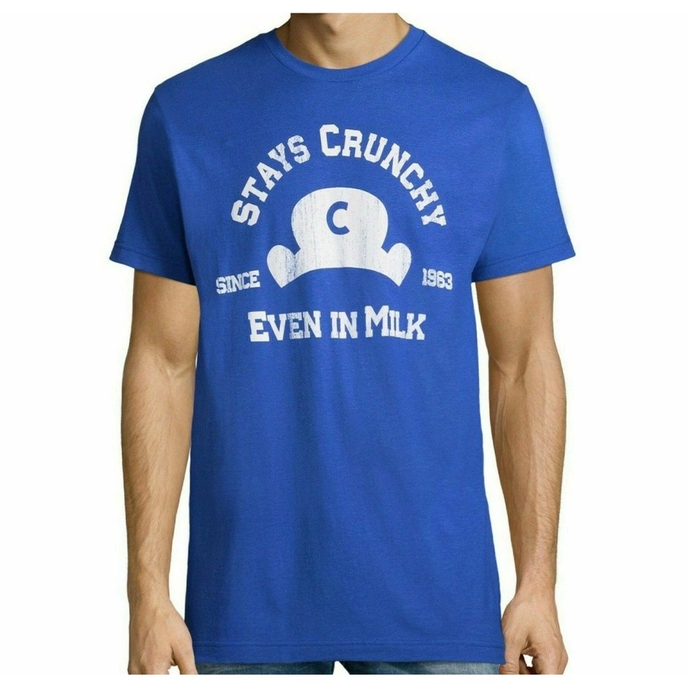 Cap n’ crunch Blue Graphic T-Shirt men’s size small new